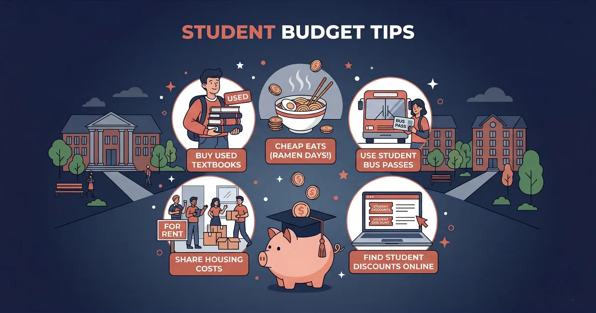 How to Save Money as a College Student: 25 Practical Tips