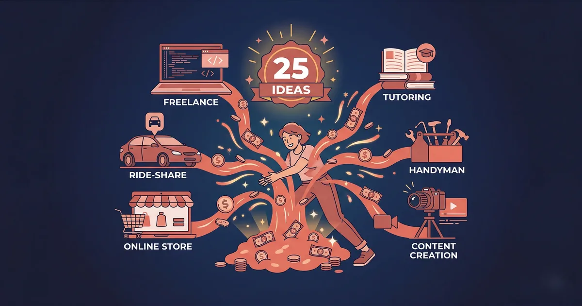 Side Hustle Ideas: 25 Ways to Earn Extra Income